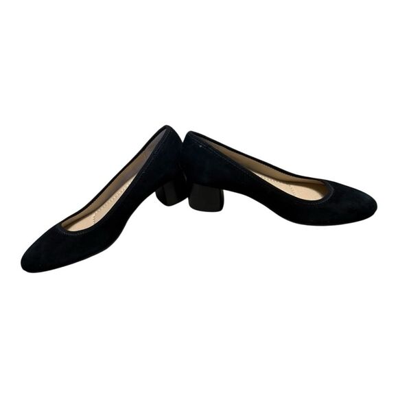 Earth Women's Rellia Black Suede Slip-on Flats Size 8 - Picture 3 of 11